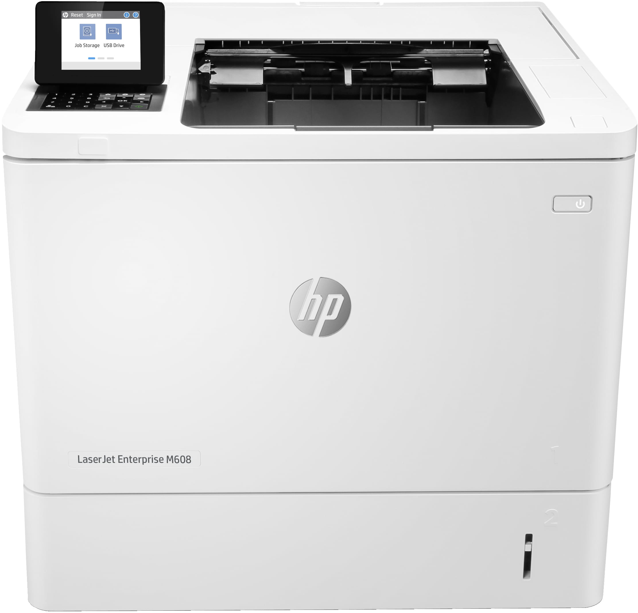 HP LaserJet Enterprise M608n - Drucker - s/w