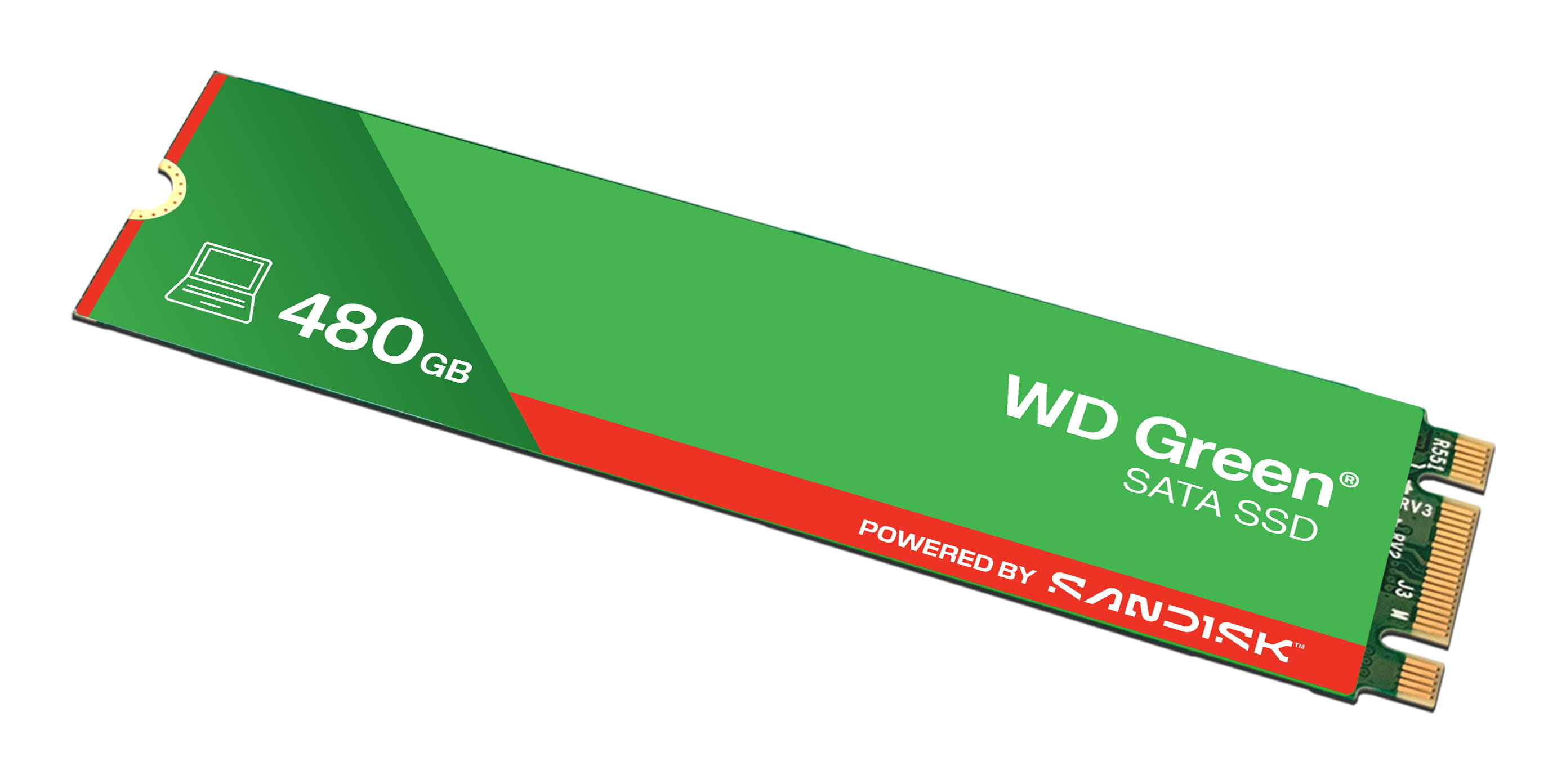 WD Green WDS480G3G0B-00BJF0 - SSD - 480 GB