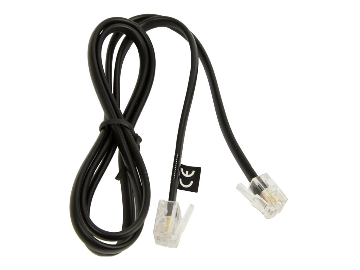Jabra Anschlussskabel RJ11/RJ12 (4P/6P)