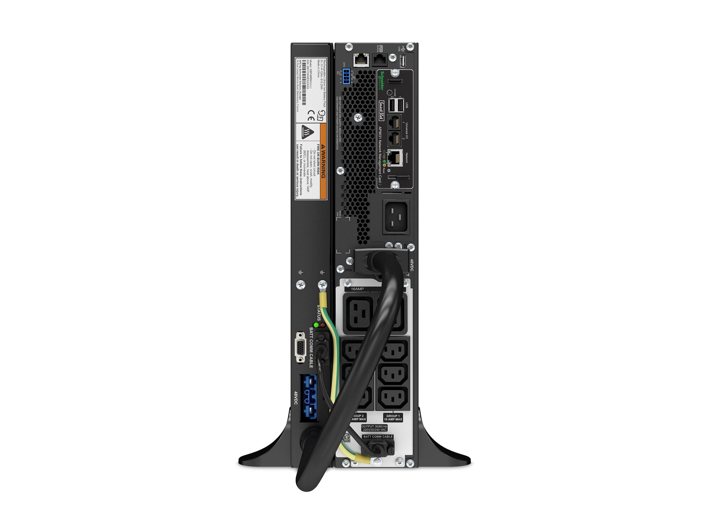APC Smart-UPS Li-Ion 3000VA - USV (in Rack montierbar/extern) - Online-USV