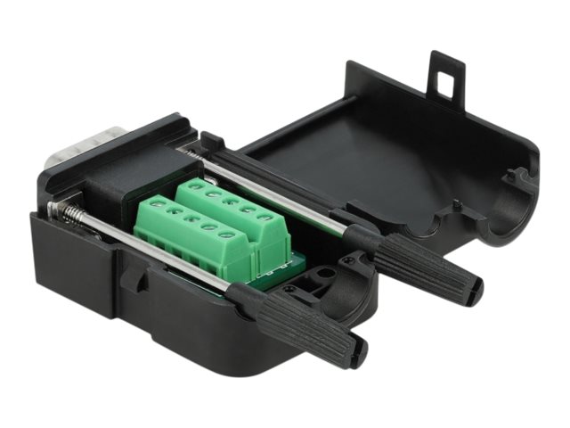 Delock VGA-Adapter - DB-9 (M) schraubbar zu