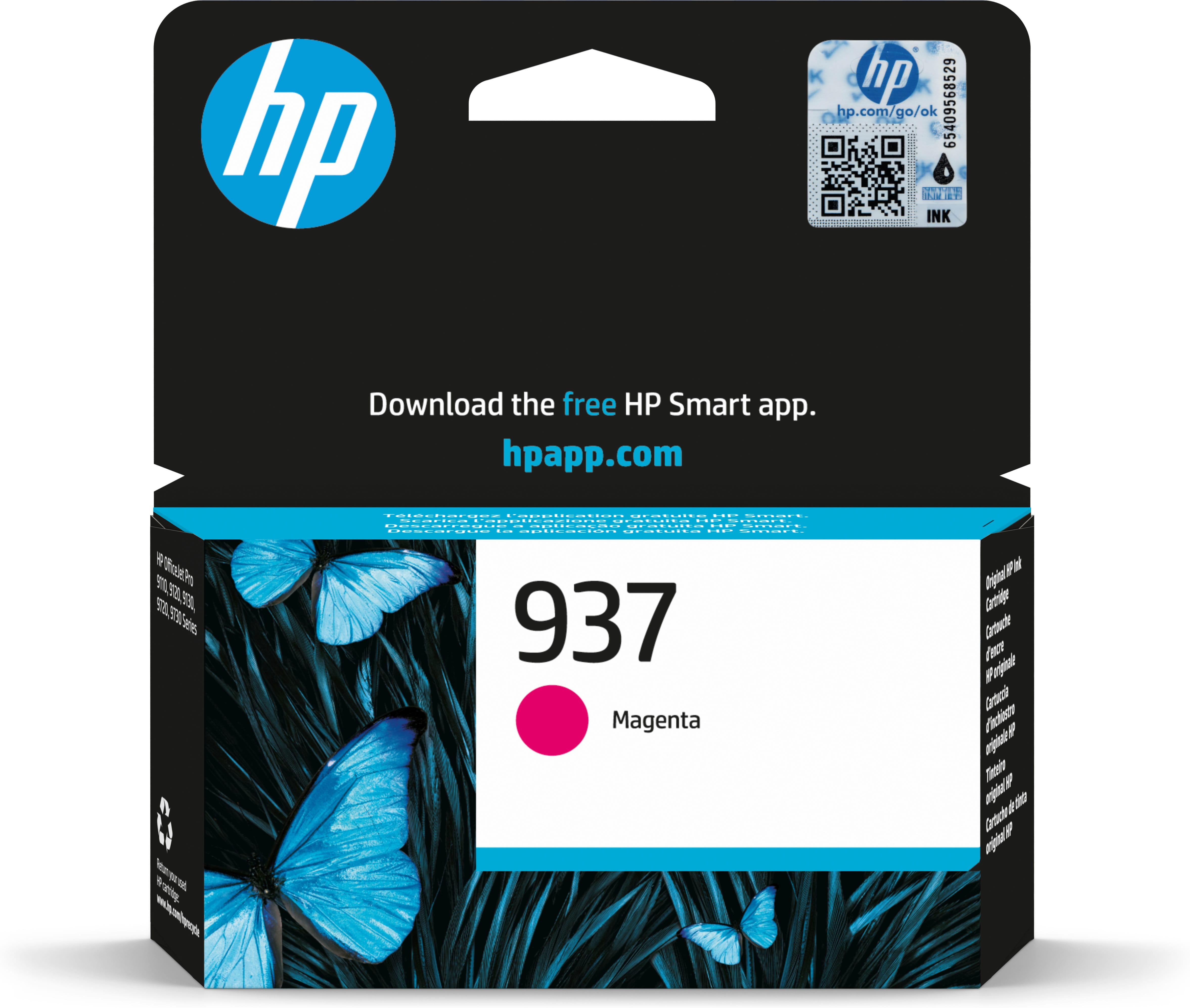 HP 937 - Magenta - original - Tintenpatrone - für P/N: 403X8B#687