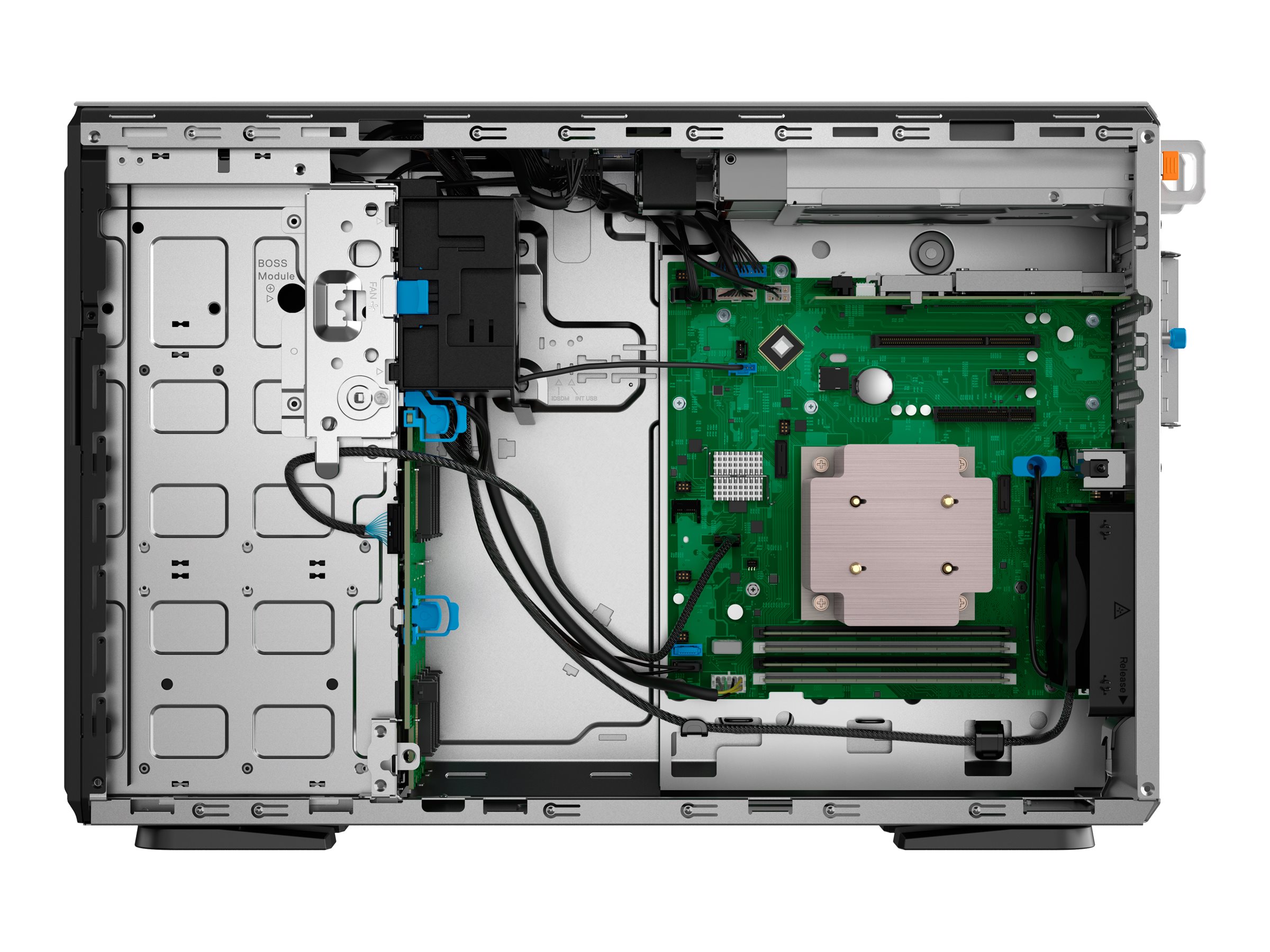 Dell PowerEdge T360 - Server - Tower - 1-Weg - 1 x Xeon 6357P / 3 GHz - RAM 64 GB - SAS - Hot-Swap 8.9 cm (3.5")
