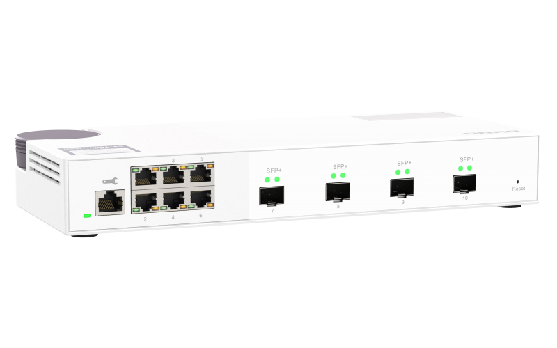 QNAP QSW-M2106-4S - Switch - managed - 6 x 2.5GBase-T