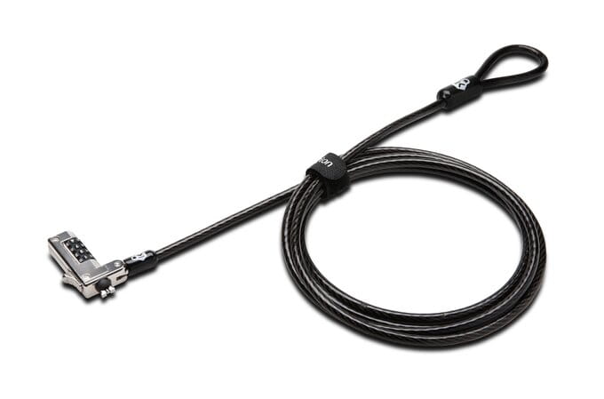 Kensington Slim NanoSaver Combination Laptop Lock - Sicherheitskabelschloss (Packung mit 25)