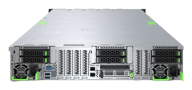 Fsas Technologies Fujitsu PRIMERGY RX2540 M7 - 2U - zweiweg - 1 x Xeon Gold 6526Y / 2.8 GHz - RAM 32 GB - SATA/SAS - Hot-Swap 6.4 cm (2.5")