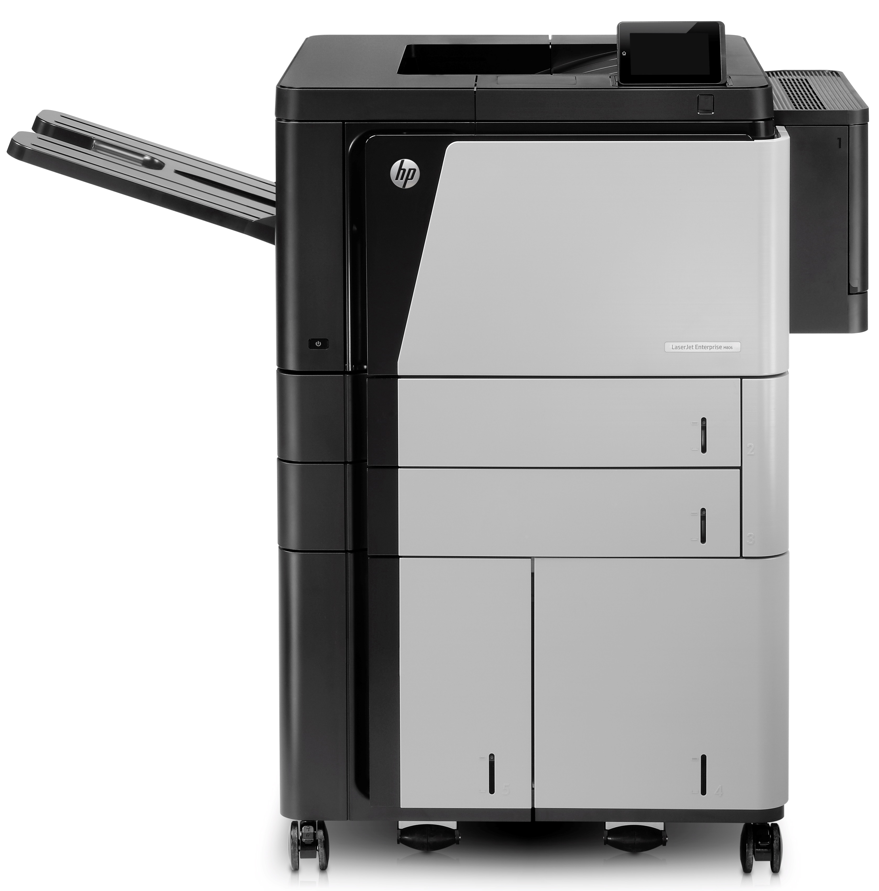 HP LaserJet Enterprise M806x+ - Drucker - s/w - Duplex - Laser - A3 - 1200 x 1200 dpi - bis zu 56 Seiten/Min. - Kapazität: 4600 Blätter - USB 2.0, Gigabit LAN, USB-Host, USB-Host (intern)