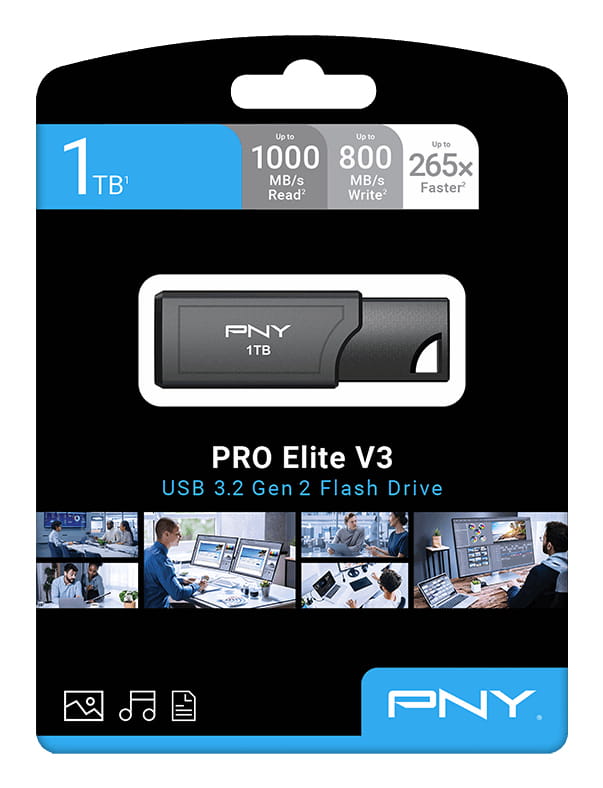 PNY PRO Elite V3 - USB-Flash-Laufwerk - 256 GB