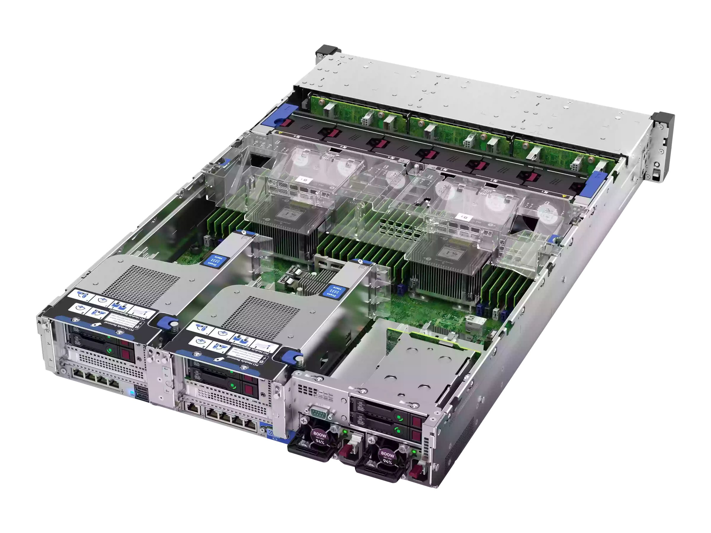 HPE ProLiant DL380 Gen10 Network Choice - 2U - zweiweg - 1 x Xeon Gold 5218R / 2.1 GHz - RAM 32 GB - SATA/SAS - Hot-Swap 6.4 cm (2.5")