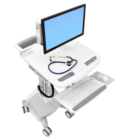 Ergotron Wagen (nur Laden) - offene Architektur - für LCD-Display / PC-Ausrüstung - verriegelbar - medizinisch - Kunststoff, Aluminium, verzinker Stahl - Bildschirmgröße: bis zu 61 cm (bis zu 24 Zoll) Ergotron Wagen (nur Laden) - offene Architektur - für LCD-Display / PC-Ausrüstung - verriegelbar - medizinisch - Kunststoff, Aluminium, verzinker Stahl - Bildschirmgröße: bis zu 61 cm (bis zu 24 Zoll)