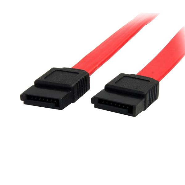 StarTech.com 45cm SATA Kabel - internes 7pin S-ATA Datenkabel -Serial ATA Anschlusskabel - Rot - SATA-Kabel - SATA (W)