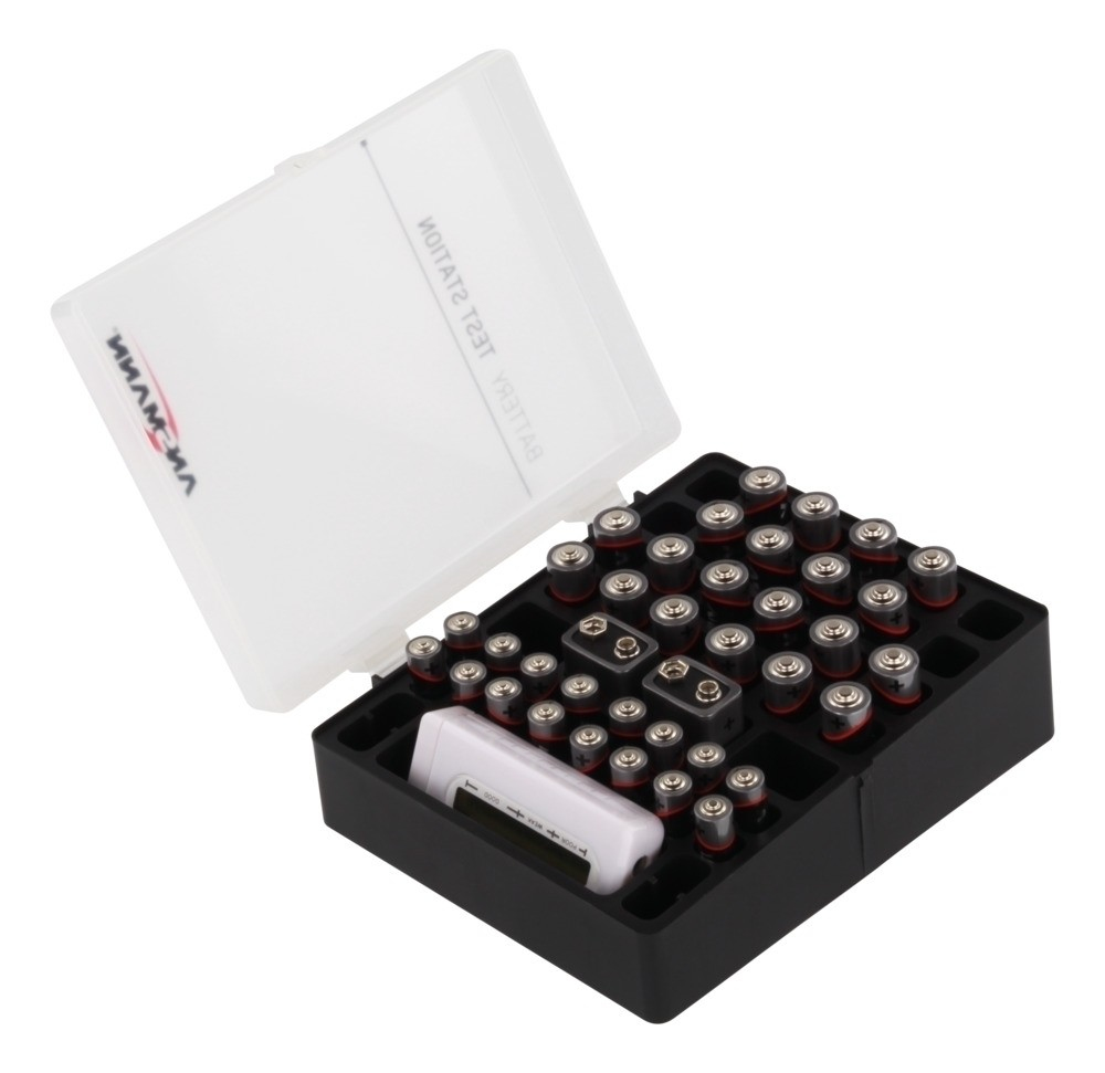 Ansmann 1900-0041-1, 9v, AA, AAA, Schwarz, Weiß