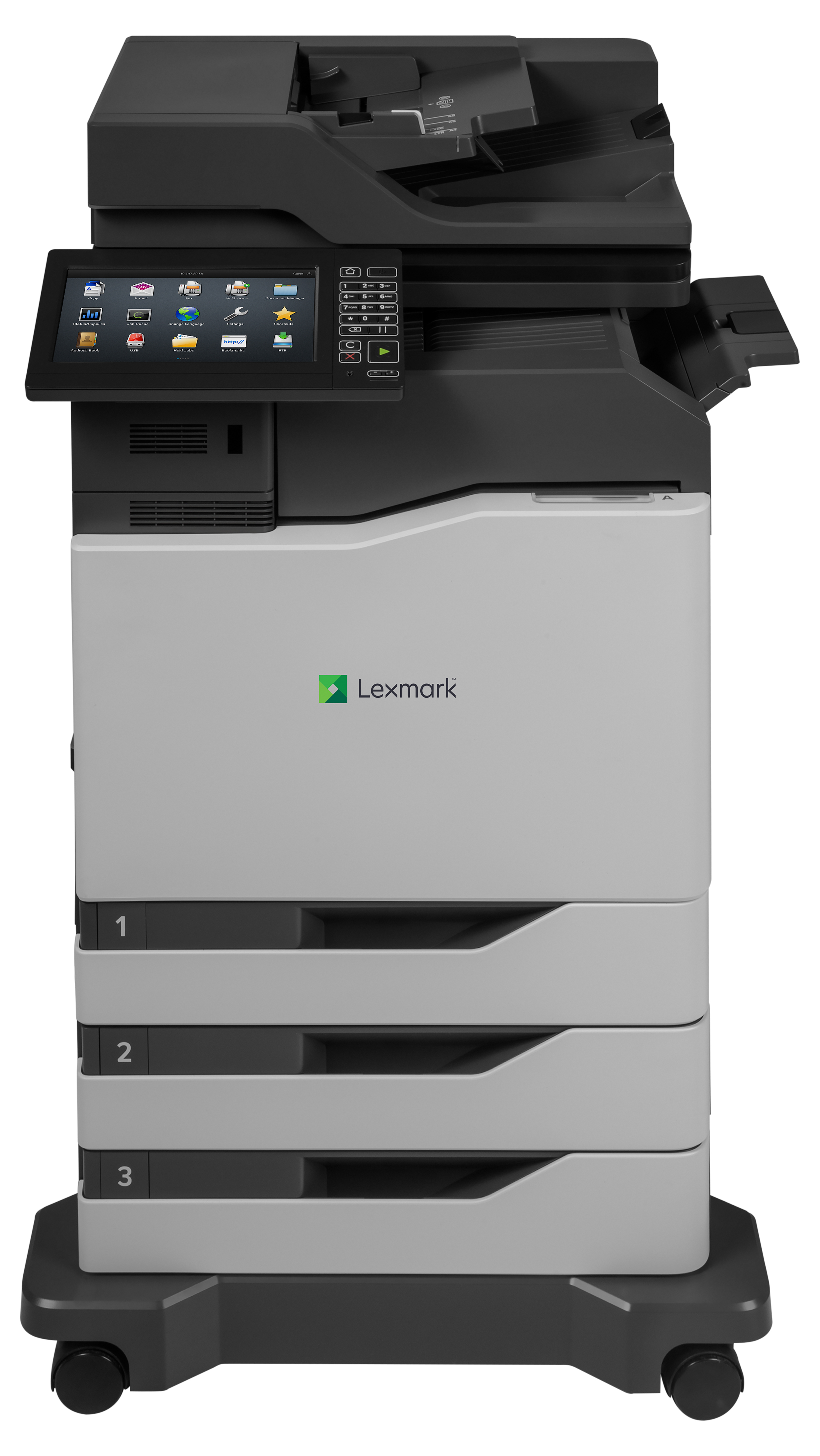 Lexmark CX860dtfe - Multifunktionsdrucker - Farbe - Laser - Legal (216 x 356 mm)/