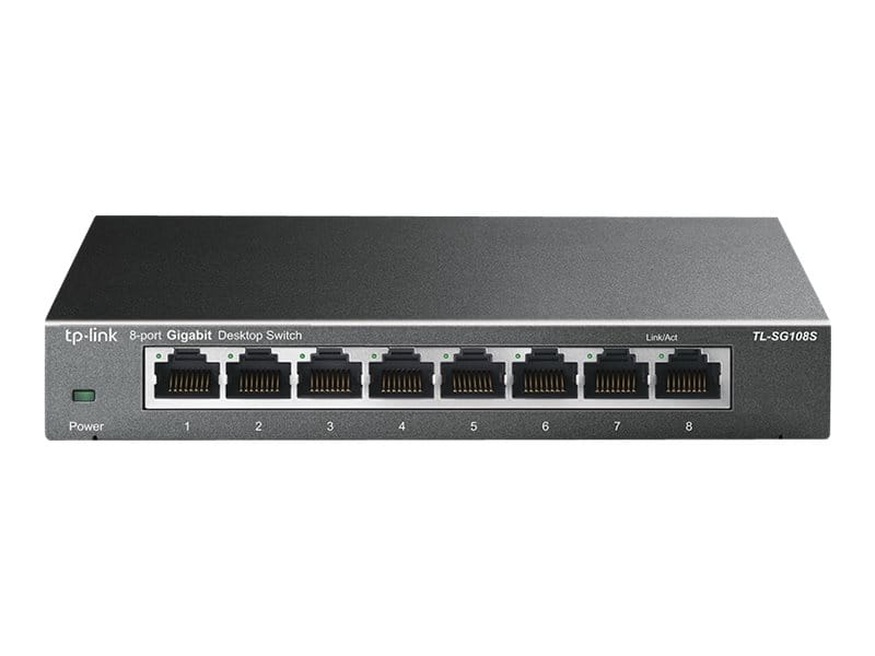 TP-LINK TL-SG108S - Switch - 8 x 10/100/1000