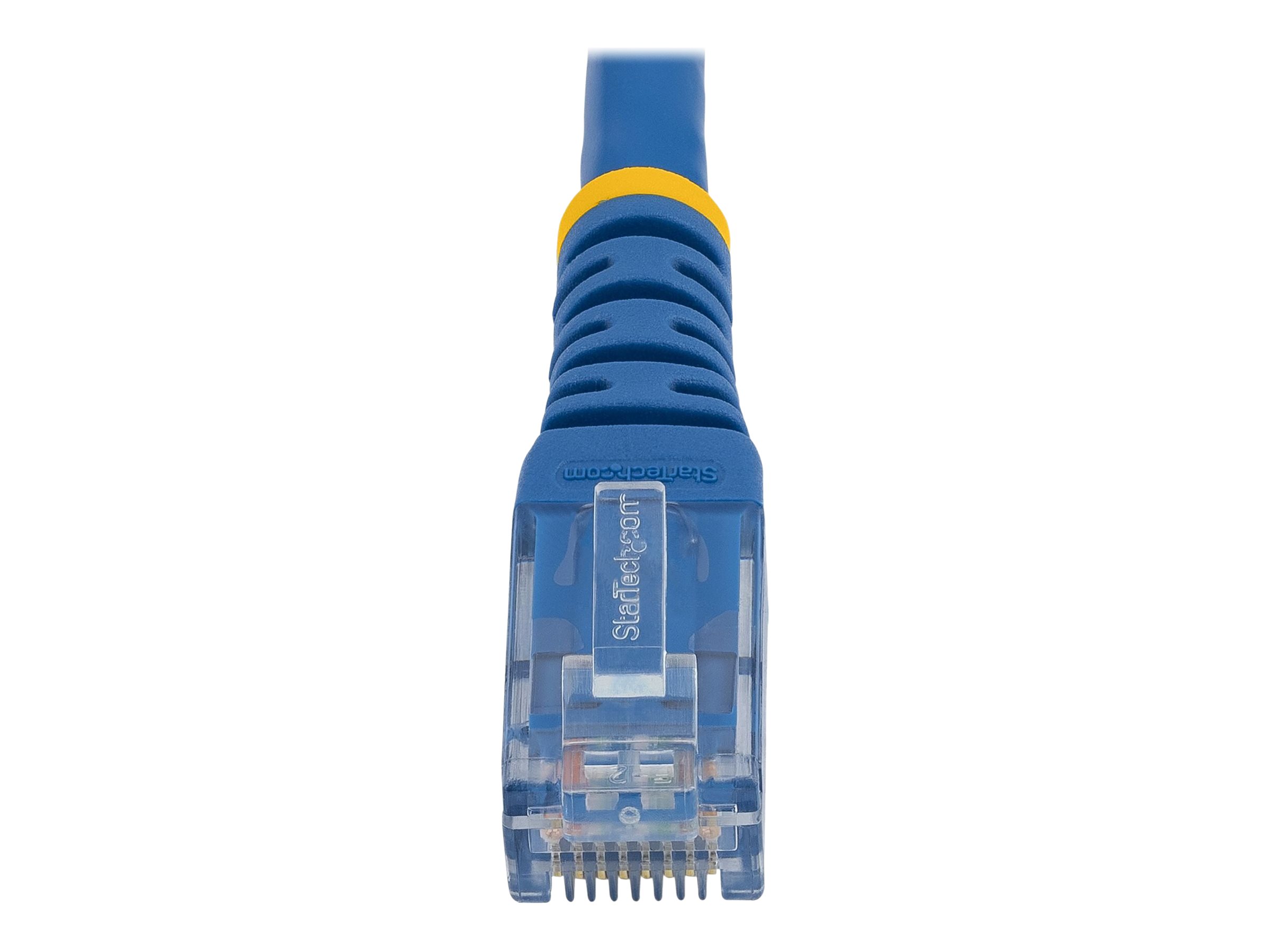 StarTech.com 6ft CAT6 Ethernet Cable, 10 Gigabit Molded RJ45 650MHz 100W PoE Patch Cord, CAT 6 10GbE UTP Network Cable with Strain Relief, Blue, Wiring is UL Certified/TIA - Category 6 - 24AWG (C6PATCH6BL)