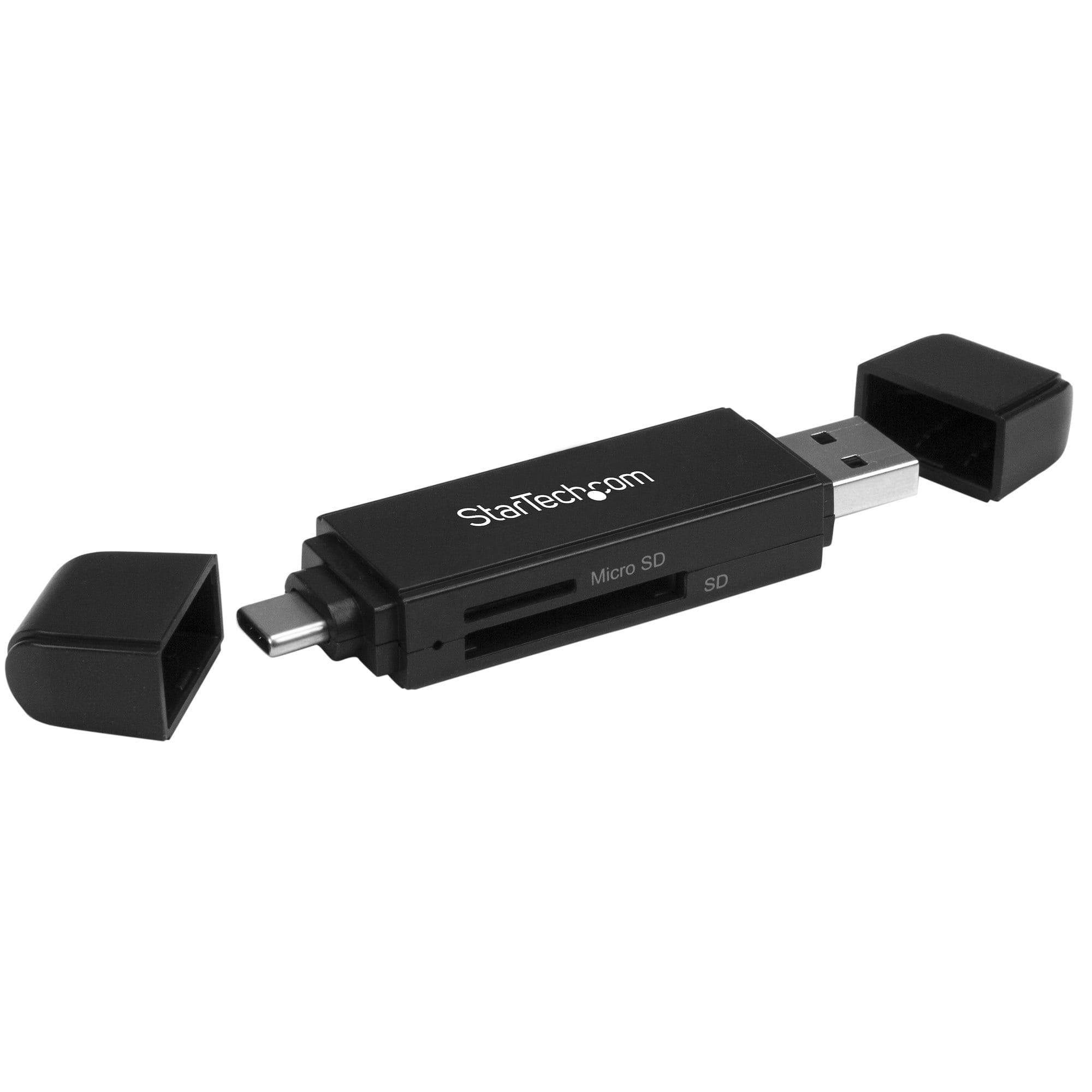 StarTech.com USB Memory Card Reader - USB 3.0 SD Card Reader - Compact - 5Gbps - USB Card Reader - MicroSD USB Adapter - Kartenleser (MMC, SD, microSD, SDHC, microSDHC, SDXC, microSDXC)