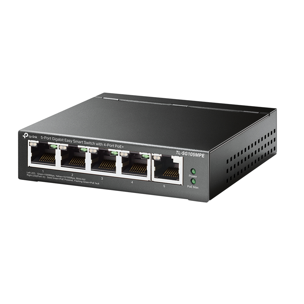 TP-LINK TL-SG105MPE V1.60 - Switch - 5 x 10/100/1000