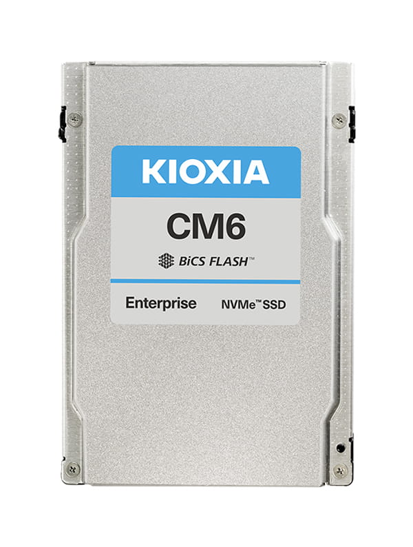 Kioxia CM6-V Series KCM61VUL6T40 - SSD - Enterprise, Mixed Use - 6400 GB - intern - 2.5" (6.4 cm)