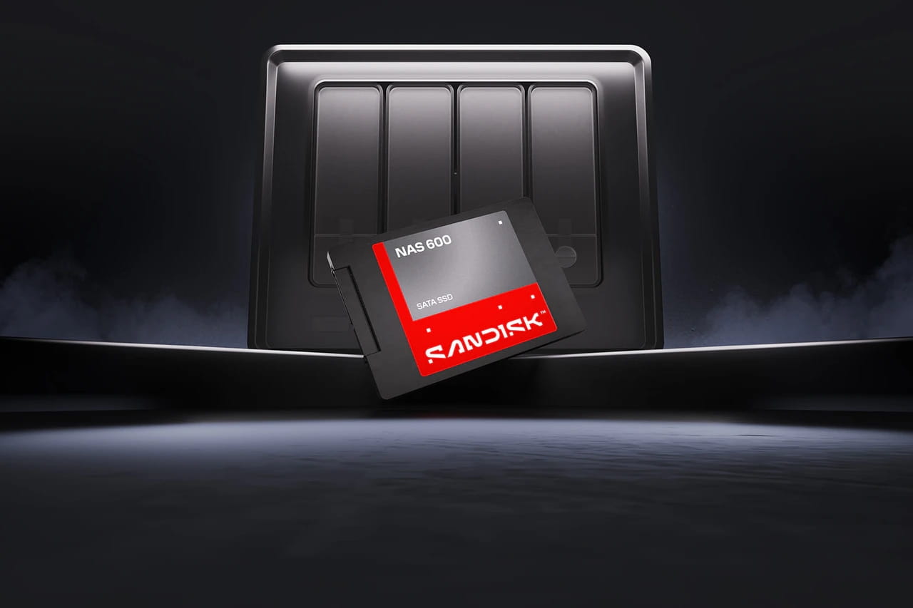 SanDisk NAS 600 - SSD - 1 TB - intern - 2.5" (6.4 cm)