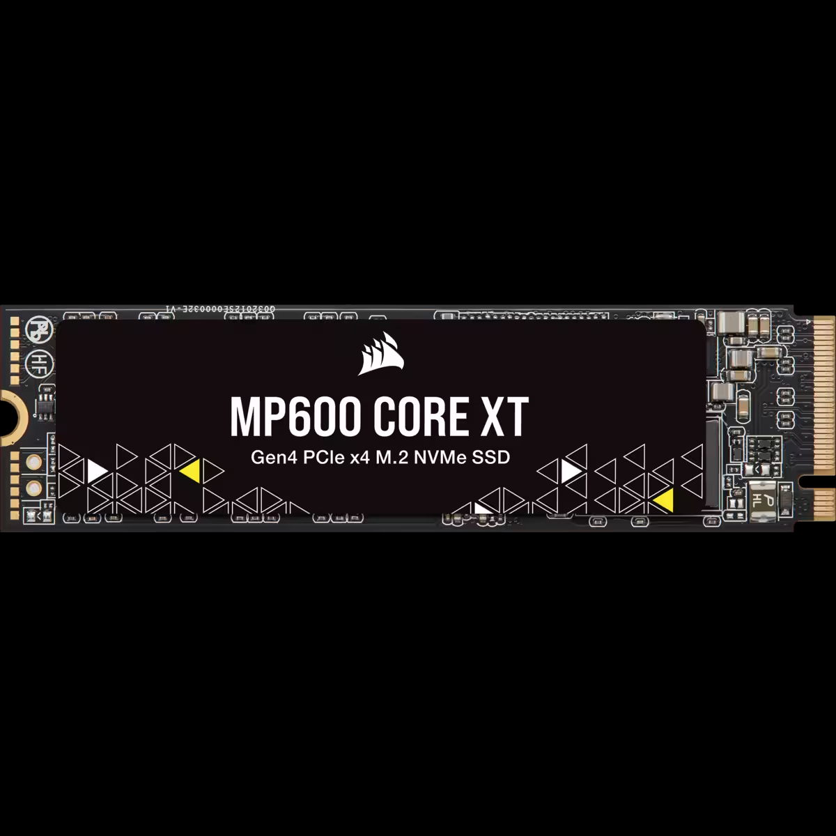 Corsair MP600 CORE XT - SSD - 2 TB - intern - M.2 2280 - PCIe 4.0 x4 (NVMe)