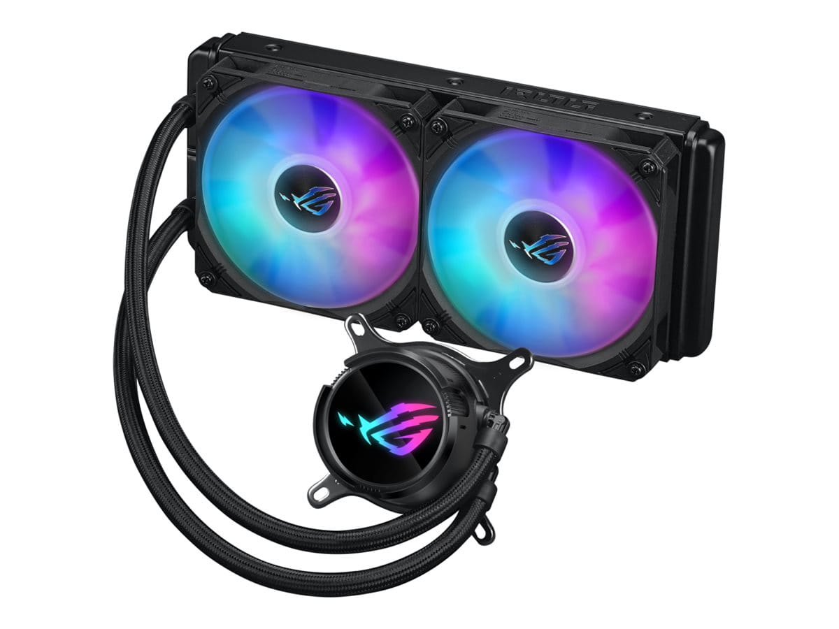 ASUS ROG STRIX LC III 240 ARGB - Prozessor-Flüssigkeitskühlsystem - Kühlergröße: 240 mm - (für: AM4, LGA1200, LGA1700, AM5, LGA115x Socket)