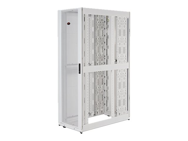 APC NetShelter SX - Schrank Netzwerkschrank - weiß - 48U - 48.3 cm (19")
