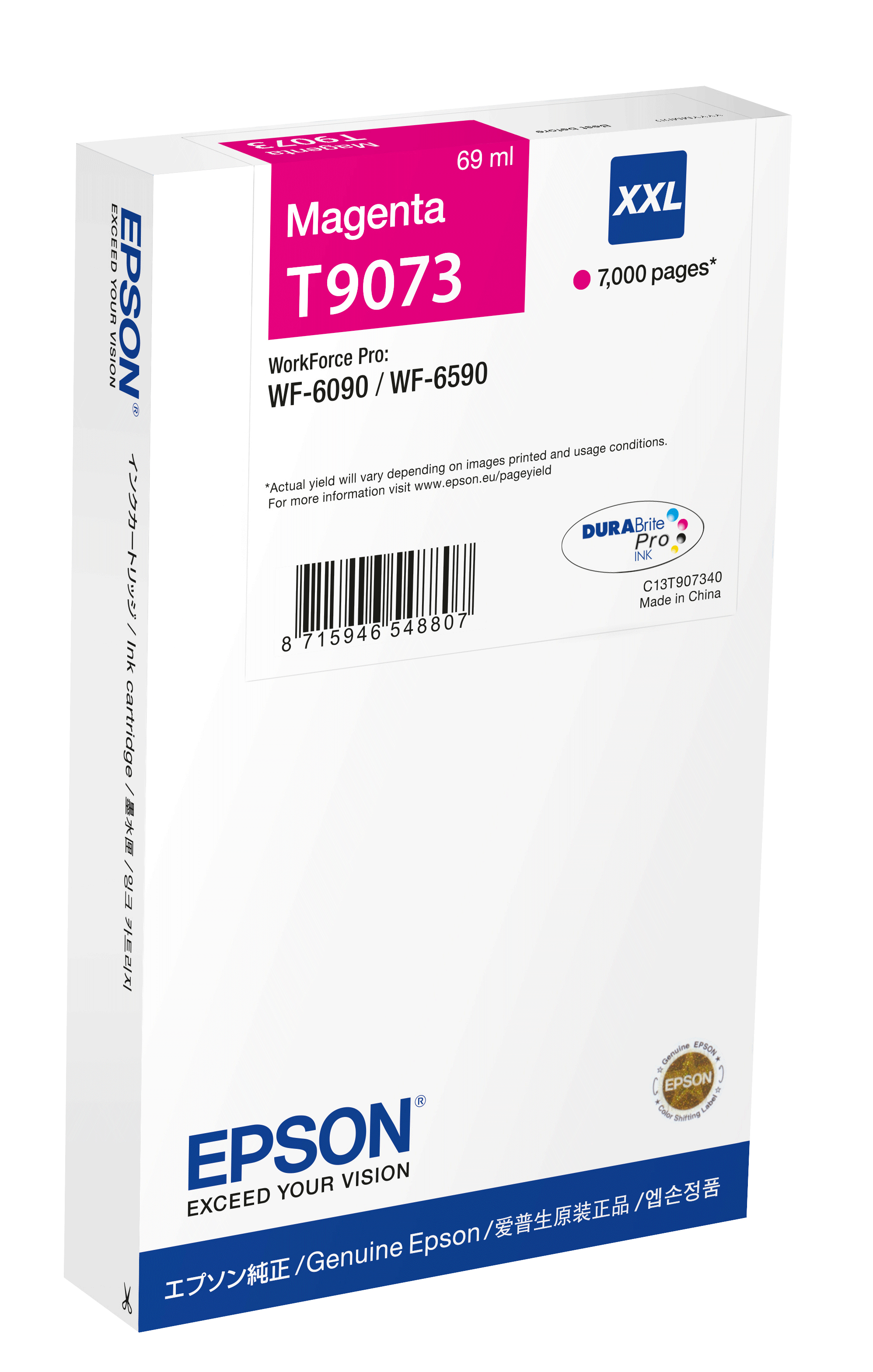 Epson T9073 - 69 ml - Größe XXL - Magenta - original