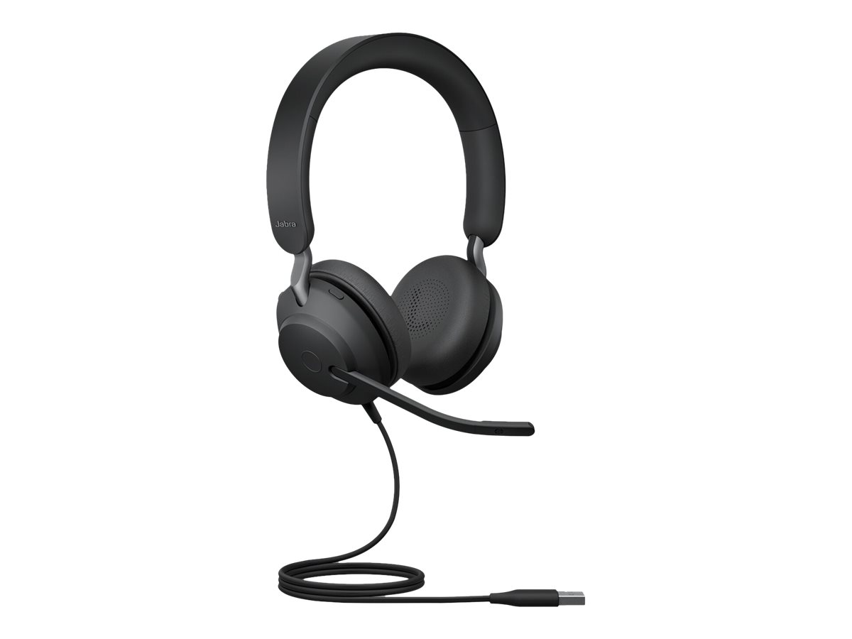 Jabra Evolve2 40 SE USB-A Stereo UC black