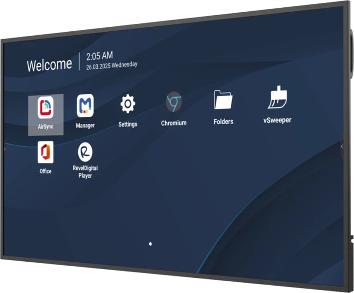 ViewSonic CDE6531-1C - 165 cm (65") Diagonalklasse CDE31 Series LCD-Display mit LED-Hintergrundbeleuchtung - Digital Signage - mit Integrierter Mediaplayer / optionale Slot-in-PC-Funktionalität - 4K UHD (2160p)