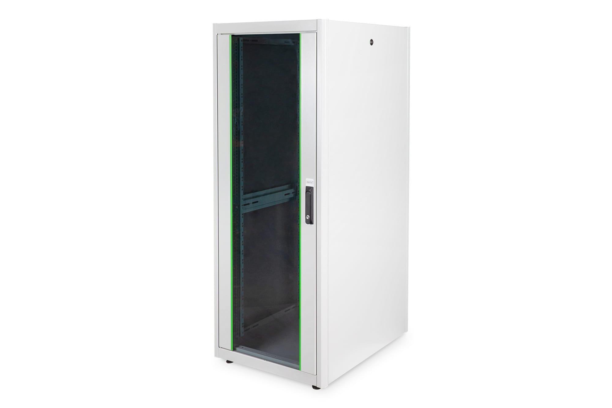 DIGITUS Professional Dynamic Basic Series DN-19 32U-6/8-D - Schrank Netzwerkschrank - Hellgrau, RAL 7035 - 32U - 48.3 cm (19")