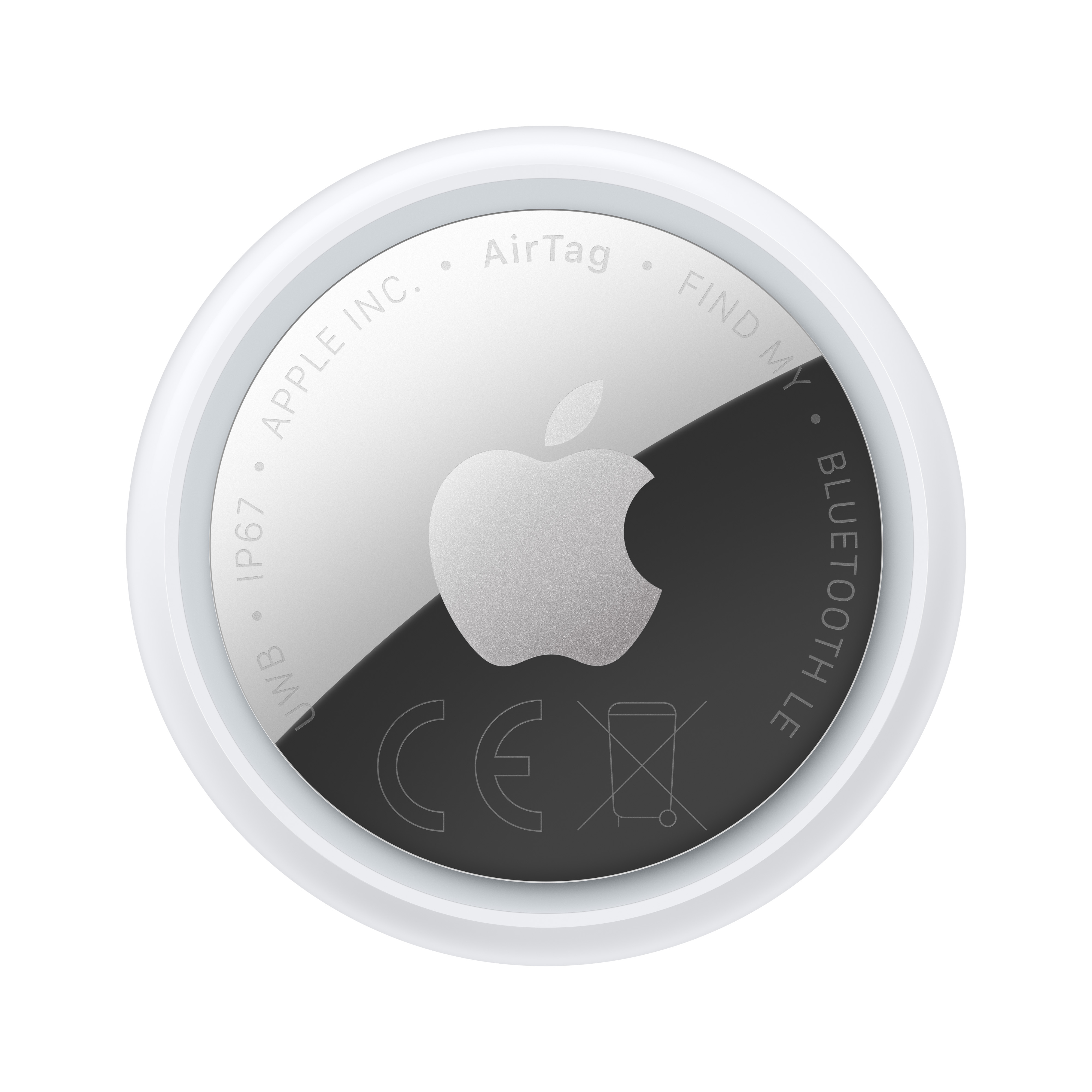 Apple AirTag (2nd generation) - Anti-Verlust Bluetooth-Tag für Handy, Tablet, Smartwatch (Packung mit 4)