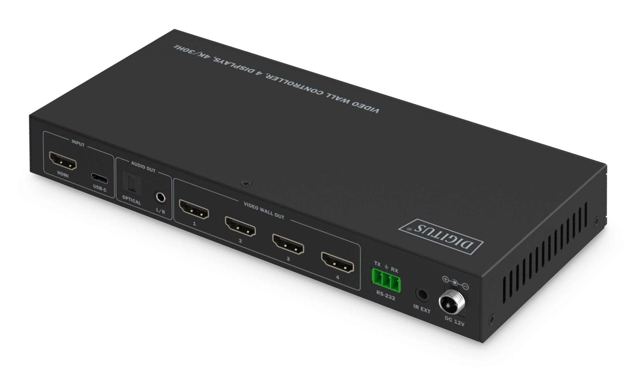 DIGITUS Video Wall Controller, 4 Displays, 4K/30Hz