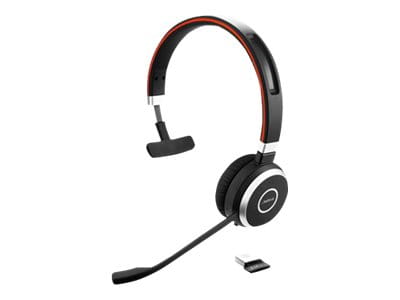 Jabra Evolve 65 UC mono - Headset - On-Ear - konvertierbar