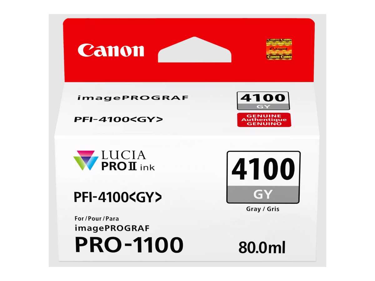 Canon PFI-4100 GY - 80 ml - Grau - original - Hängebox