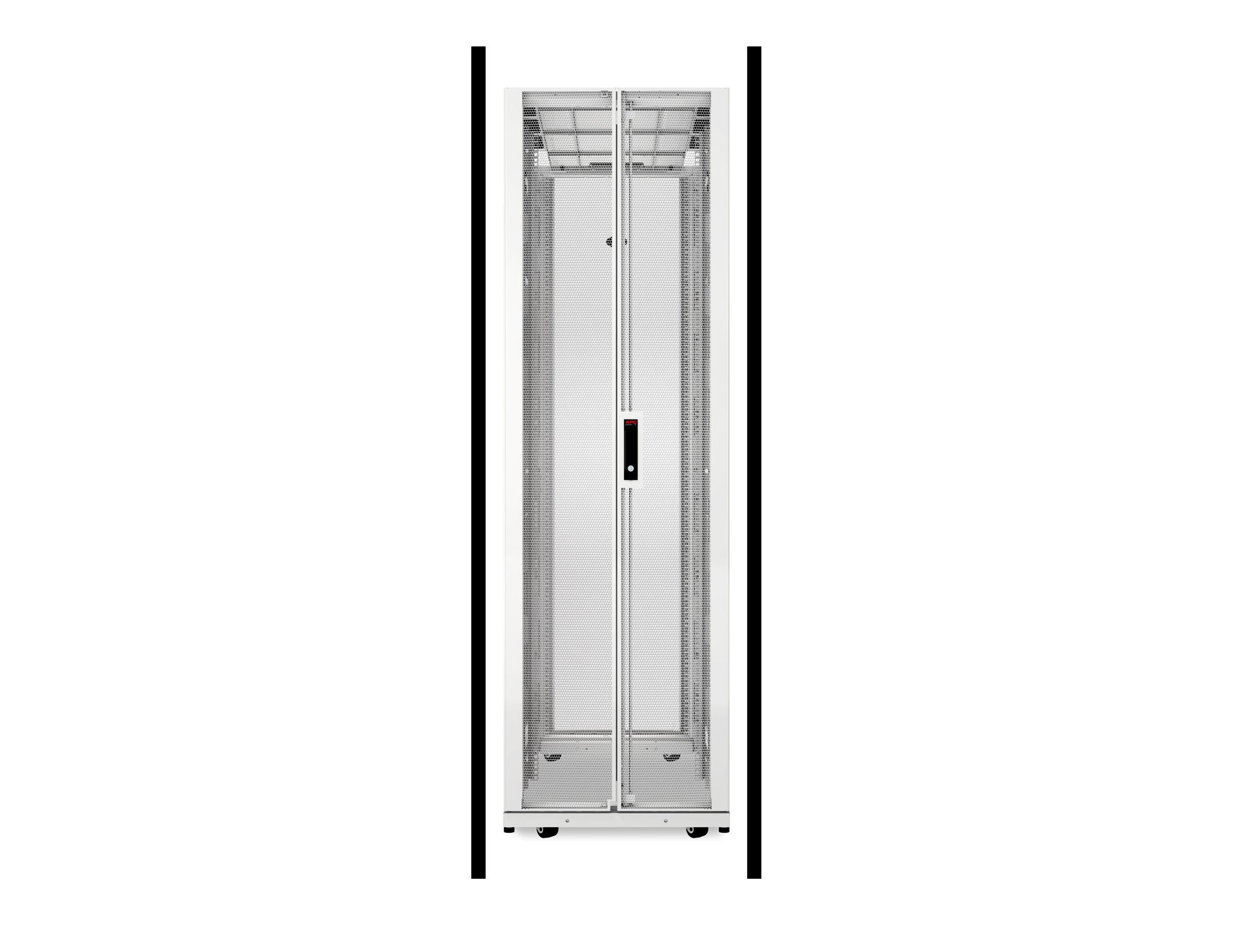 APC NetShelter SX Deep Enclosure with Sides - Schrank Netzwerkschrank - weiß - 42HE - 48.3 cm (19")