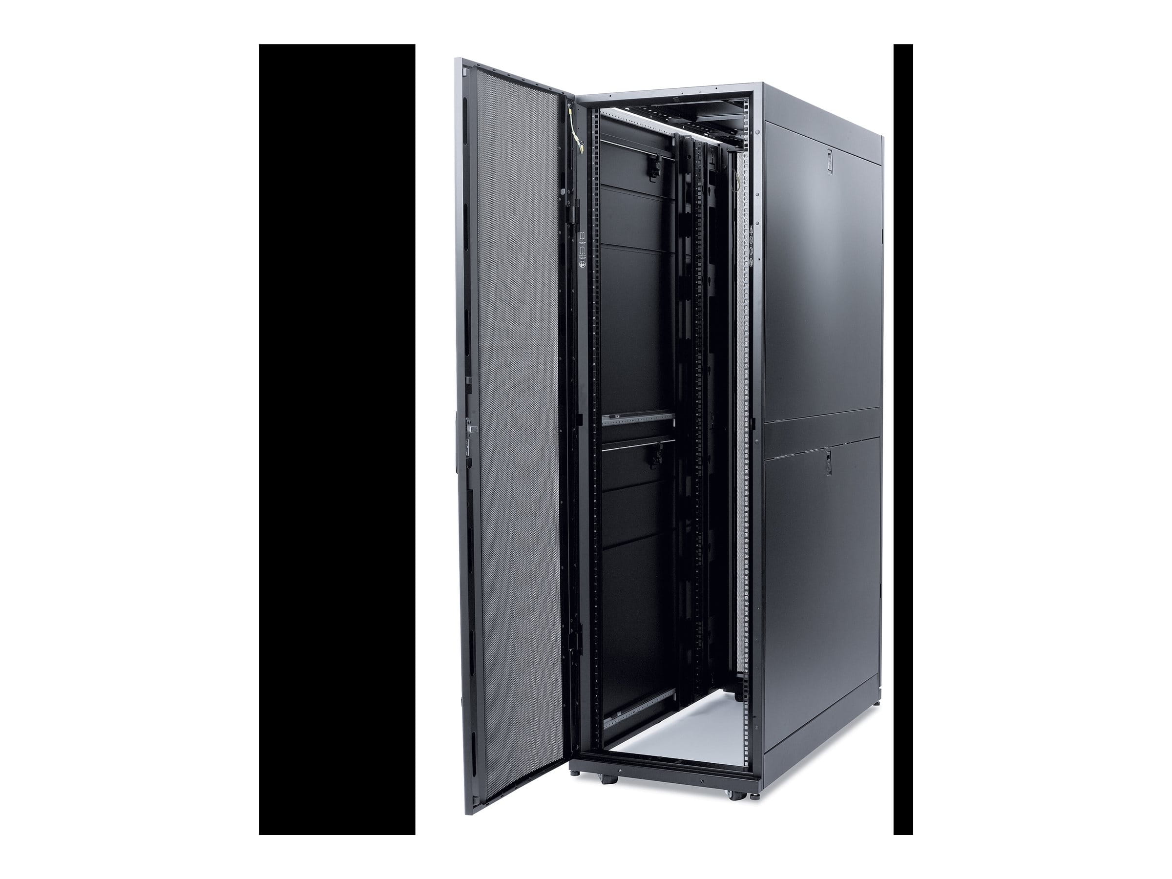 APC NetShelter SX Enclosure with Roof and Sides - Schrank - Schwarz - 42HE - 48.3 cm (19")