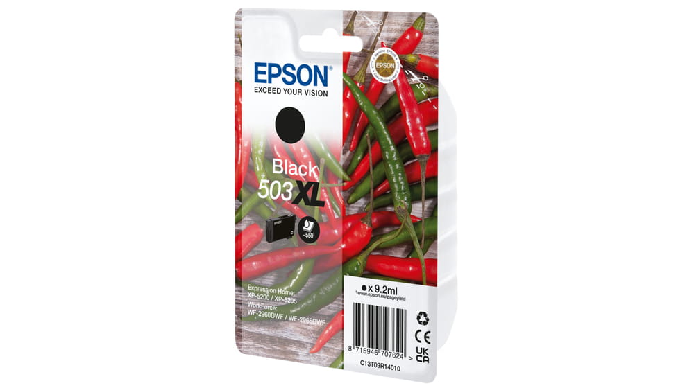 Epson 503XL Singlepack - 9.2 ml - XL - Schwarz