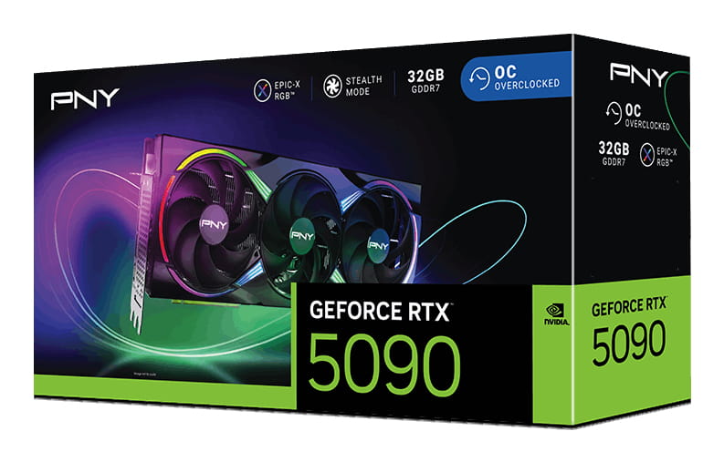 PNY GeForce RTX 5090 ARGB EPIC-X RGB OC - Grafikkarten