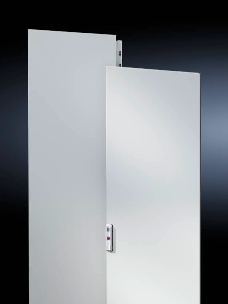 Rittal 8618.120, Tür, Grau, Stahl, IP55, 800 mm, 2000 mm