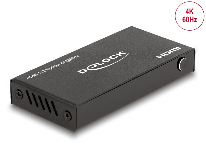 Delock Video/Audio-Schalter - 4K, 60 Hz, mit