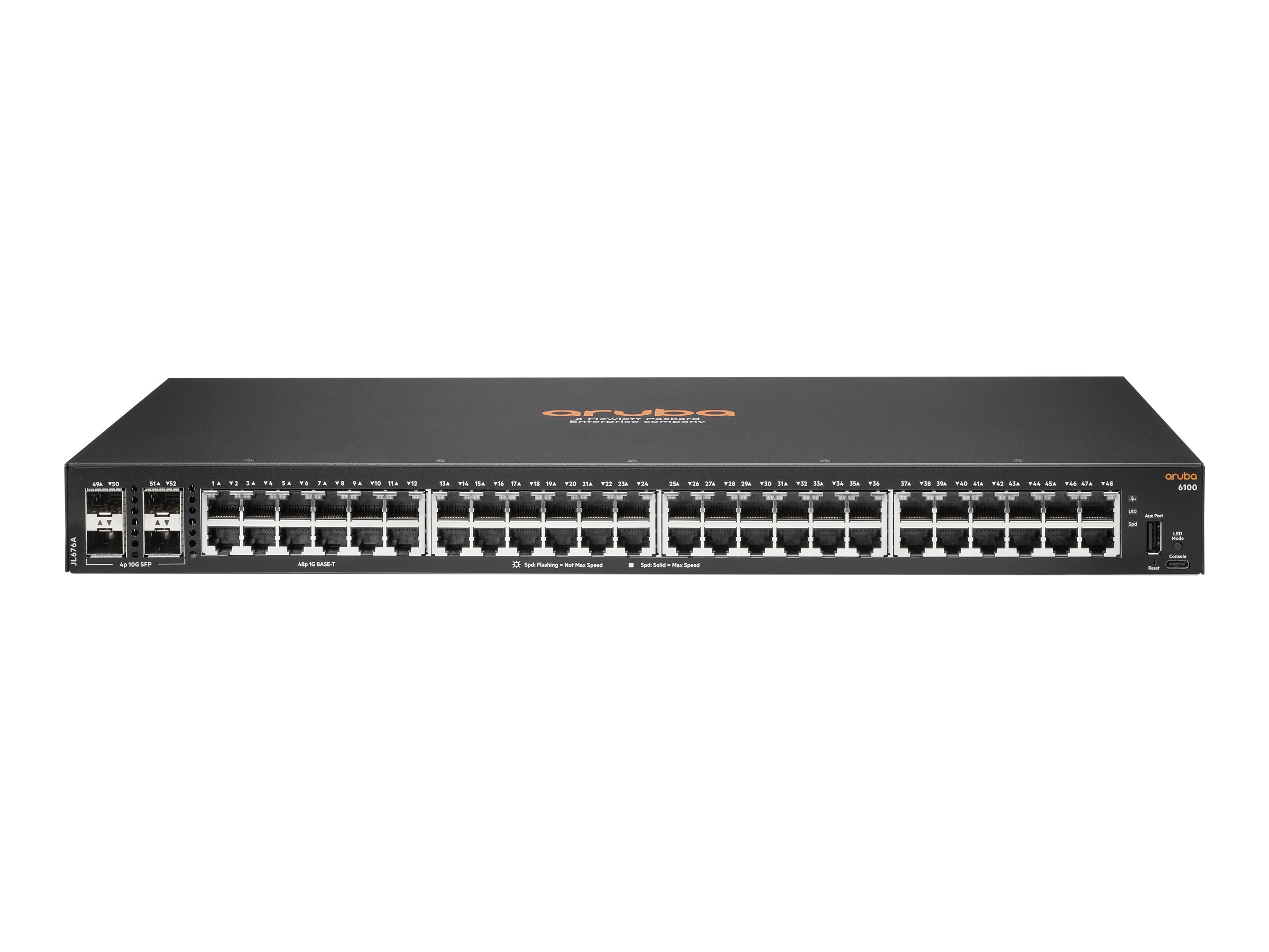 HPE Aruba Networking 6100 48G 4SFP+ Switch - Switch - managed