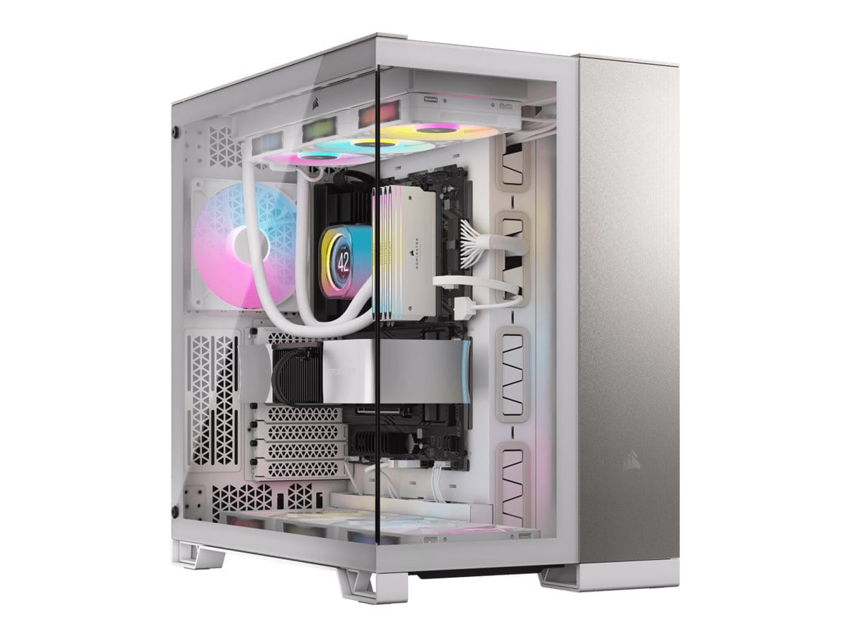 Corsair 6500X - Mid tower - E-ATX - Seitenteil mit Fenster (gehärtetes Glas)