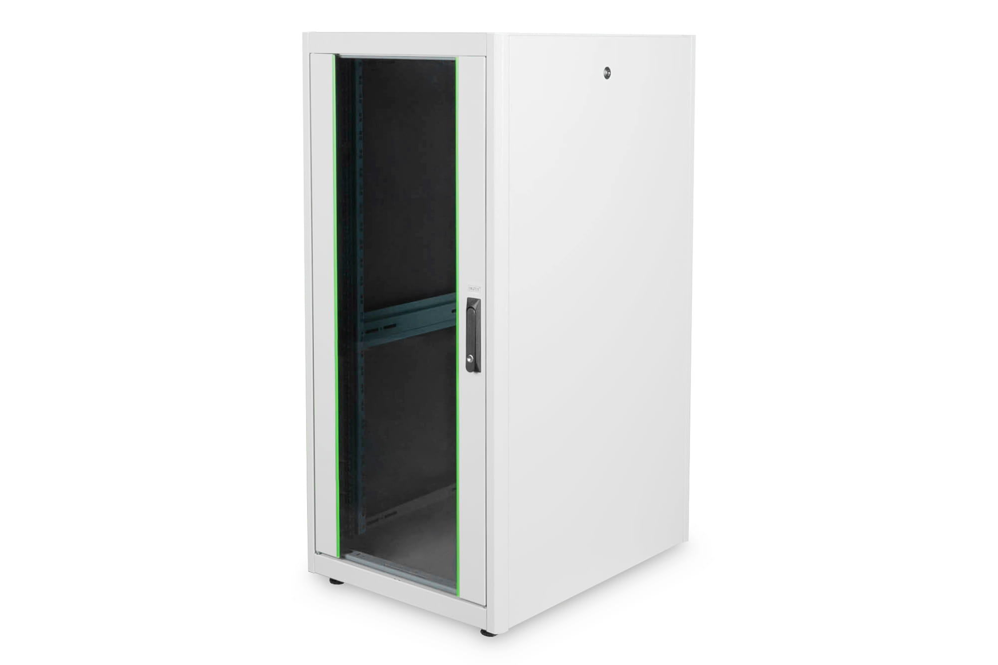 DIGITUS Professional Dynamic Basic Series DN-19 26U-6/8-D - Schrank Netzwerkschrank - Hellgrau, RAL 7035 - 26U - 48.3 cm (19")