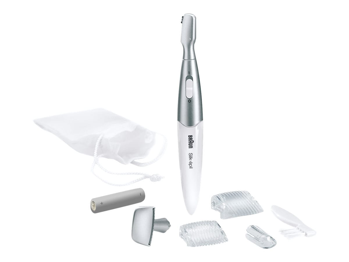 Braun Silk-épil Bikini Styler FG 1100, 2 Kopf/Köpfe, Weiß, Kabellos, AAA, Alkali, 1.5 V