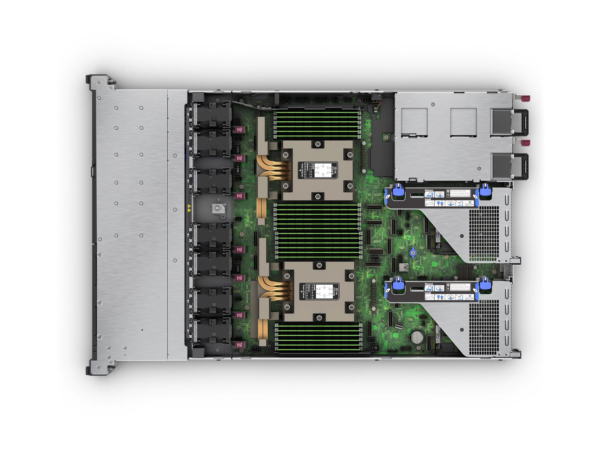 HPE ProLiant DL365 Gen11 - 1U - zweiweg - 1 x EPYC 9224 / 2.5 GHz - RAM 64 GB - SATA/SAS/NVMe - Hot-Swap 6.4 cm (2.5") (Smart Choice)