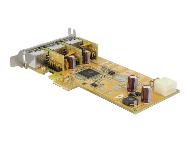 Delock USB-Adapter - PCIe 1.1 - PoweredUSB 2.0 (12 V)