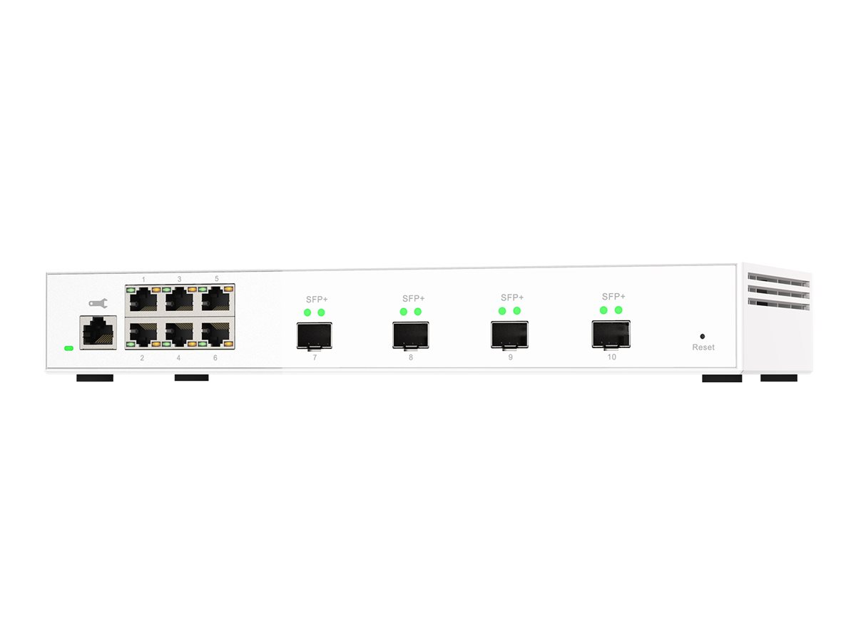 QNAP QSW-M2106-4S - Switch - managed - 6 x 2.5GBase-T