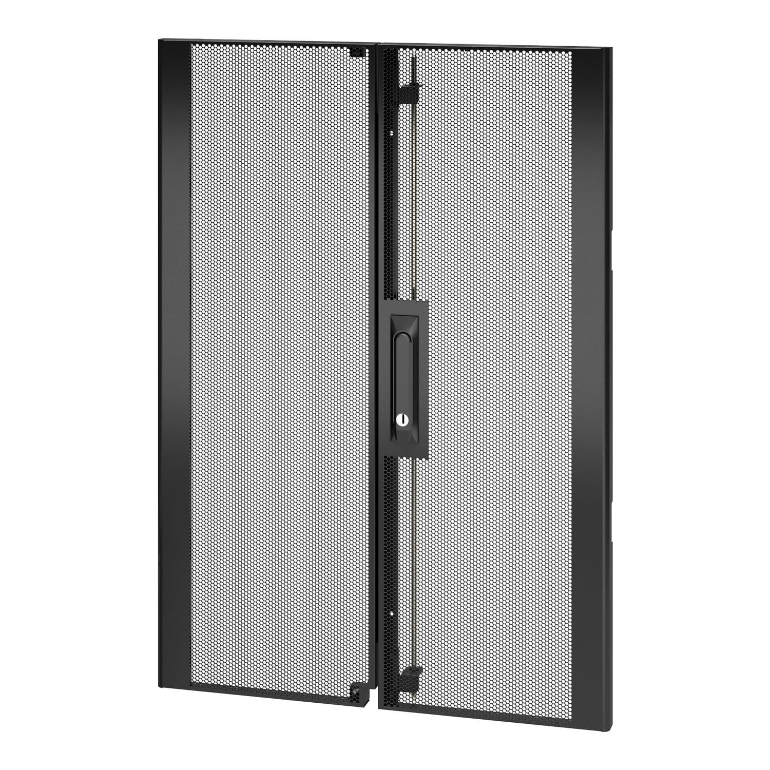 APC NetShelter SX - Rack-Tür - hinten - Schwarz