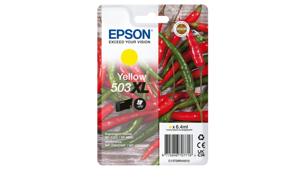 Epson 503XL - 6.4 ml - XL - Gelb - original