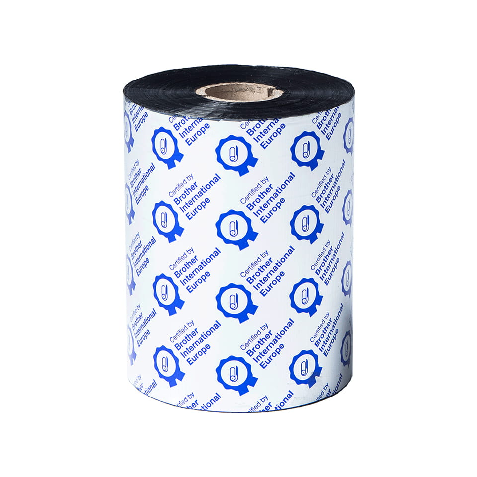 Brother Premium - Schwarz - 110 mm x 600 m - Farbband (Packung mit 6)